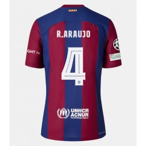 Barcelona Ronald Araujo #4 Domaci Dres 2023-24 Kratak Rukavima